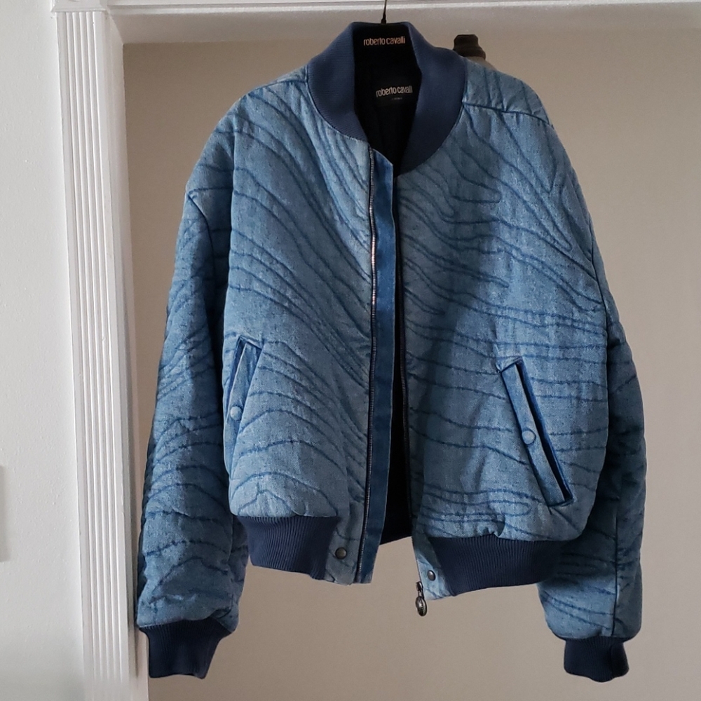 Roberto Cavalli Tiger Stripe Jeans